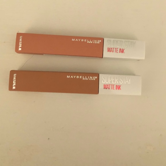 Maybelline Superstay Matte Ink Driver And Poet Nwt